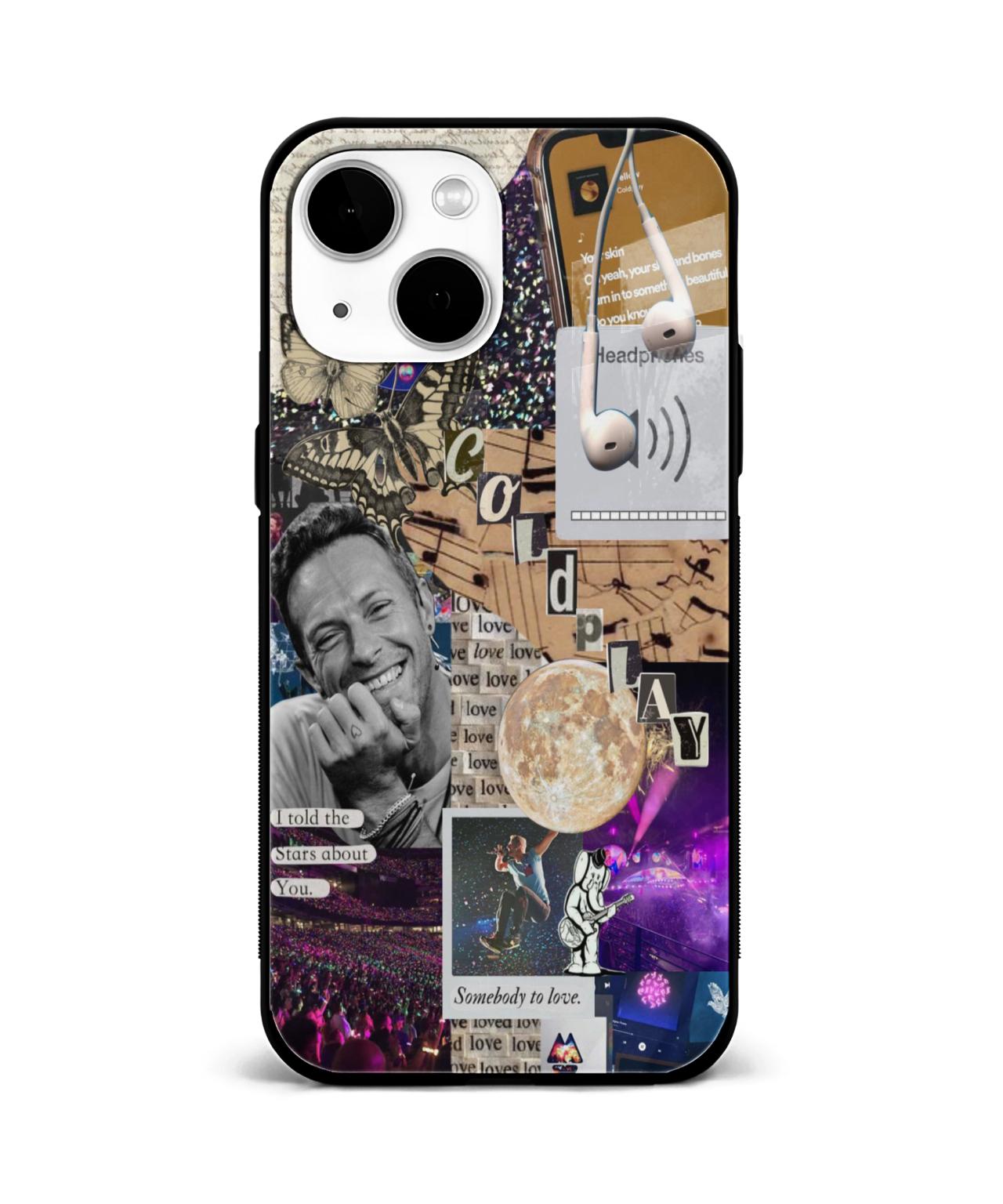 Coldplay Collage Art Case 1