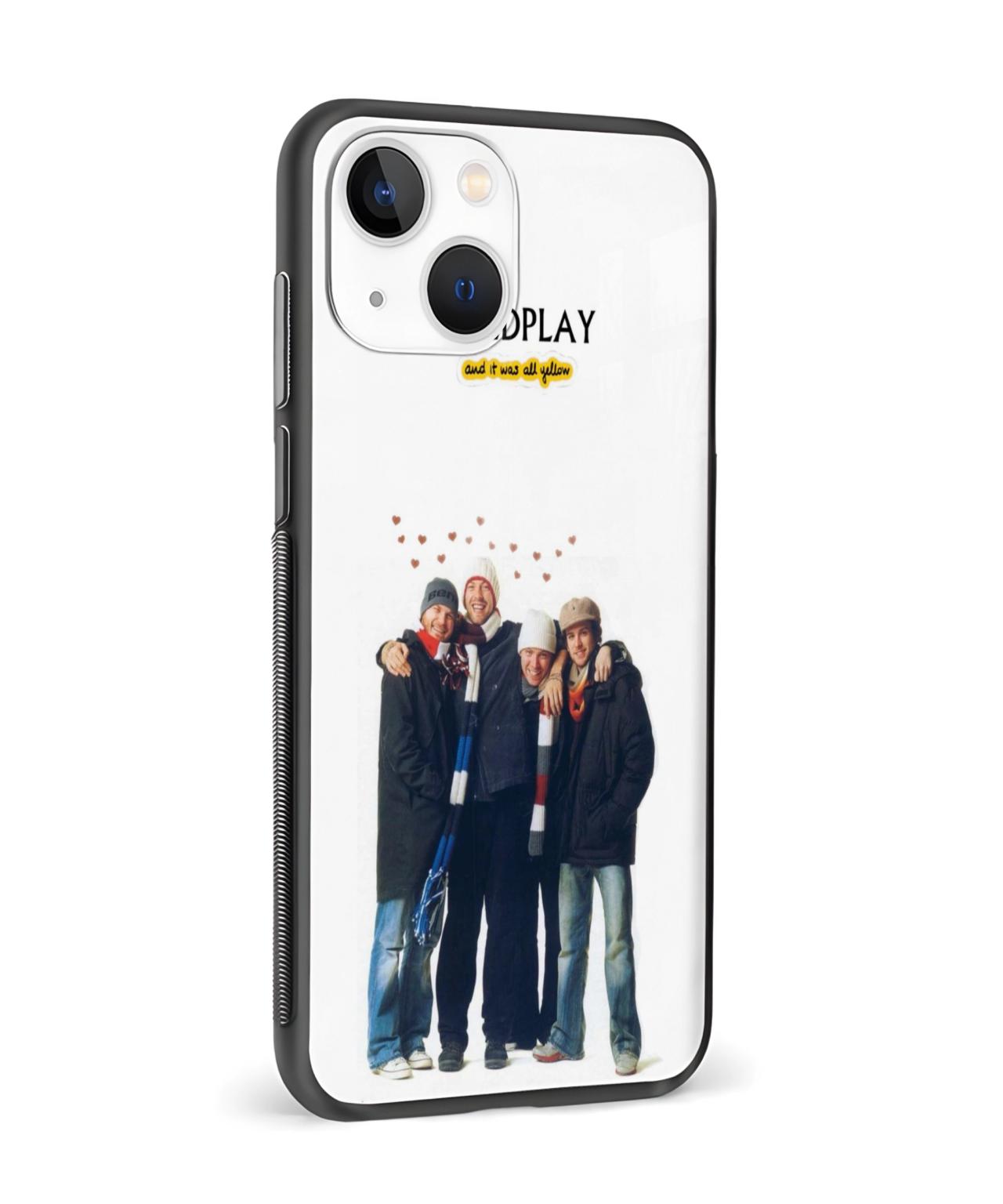 Coldplay Yellow Band Members Phone Case 4