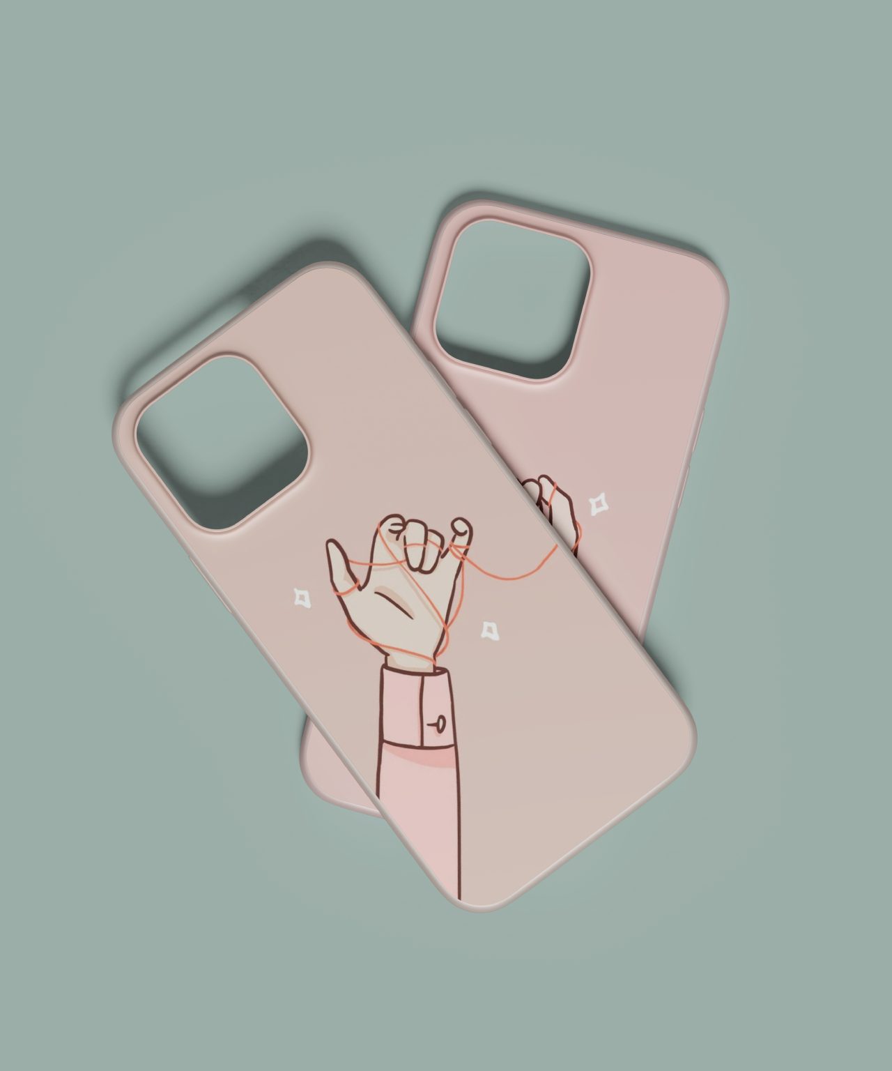 Best Friends Duo Connection Mobile Case - PopCase