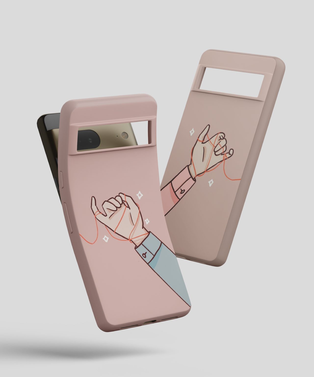 Best Friends Duo Connection Mobile Case - PopCase