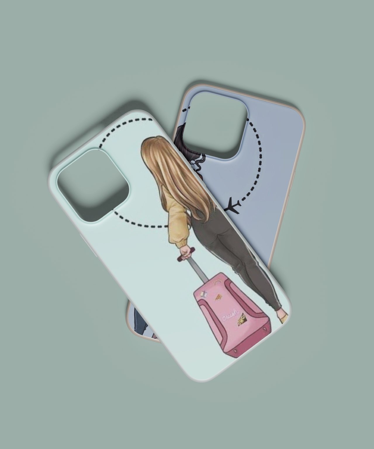 Best Friends Travel Duo Mobile Case 3