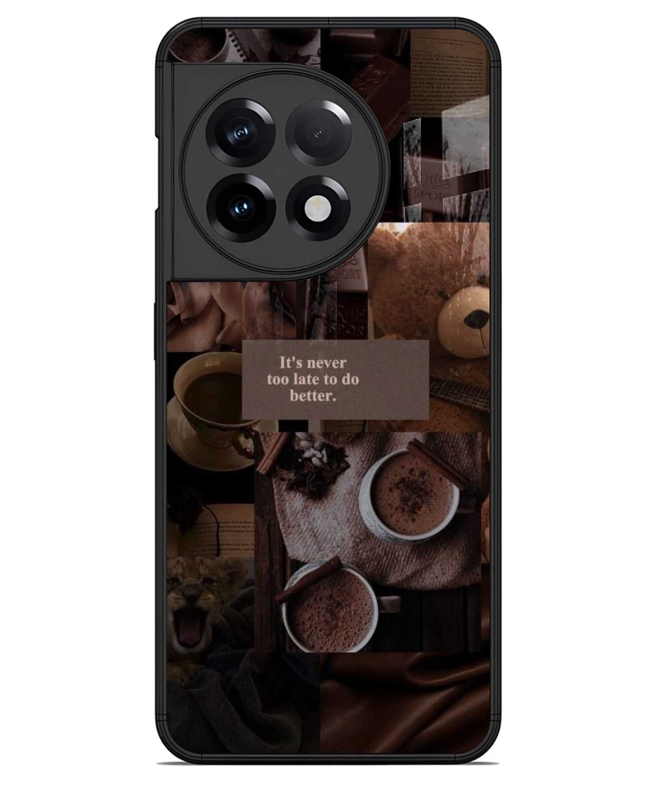 Cozy Coffee and Motivation Phone Case for OnePlus 11R 1
