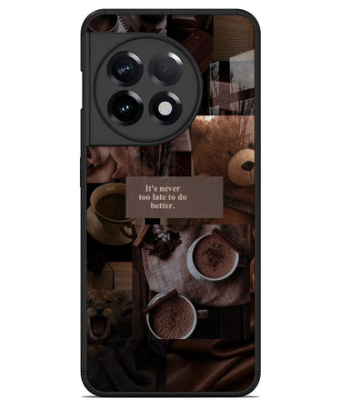 Cozy Coffee and Motivation Phone Case for OnePlus 11R 1