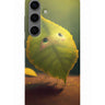 Cute Leaf Smile Mobile Case for Samsung s24 plus 1