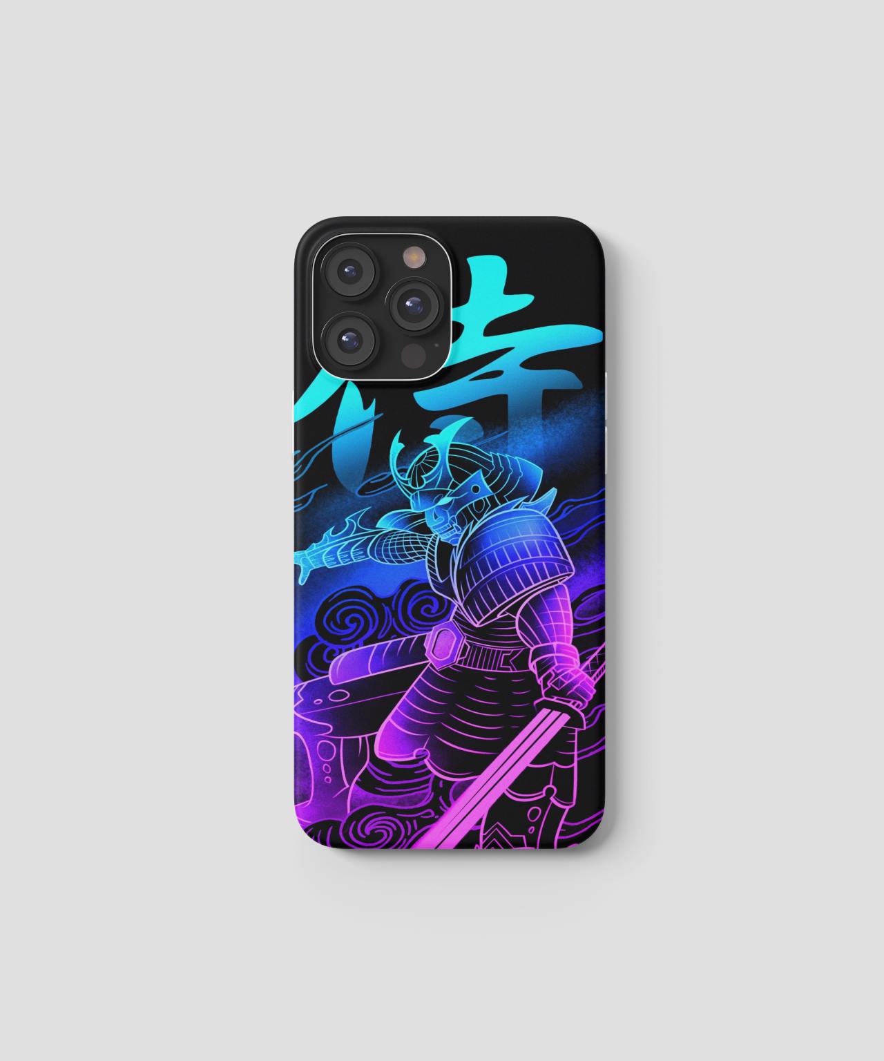 Cyberpunk Ninja Illustration Mobile Case 1