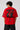 POPCASE red oversized t shirt Ducati Corse badge front Alpinestars sleeve Ducati Panigale V4 motorcycle back Motul graphic streetwear tshirt