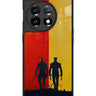 Deadpool and Wolverine Silhouette Phone Case for OnePlus 11 1