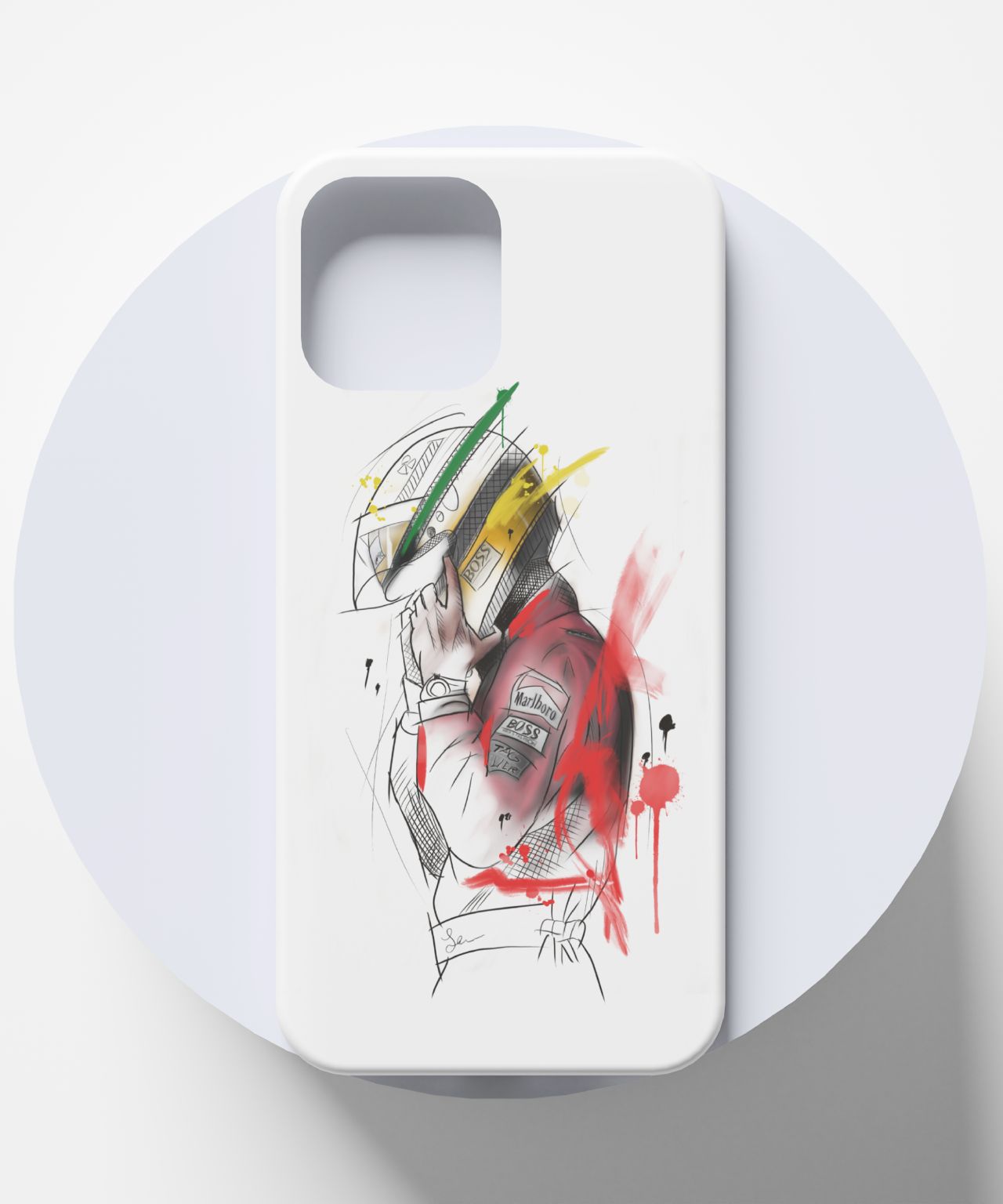F1 Driver Mobile Case 4