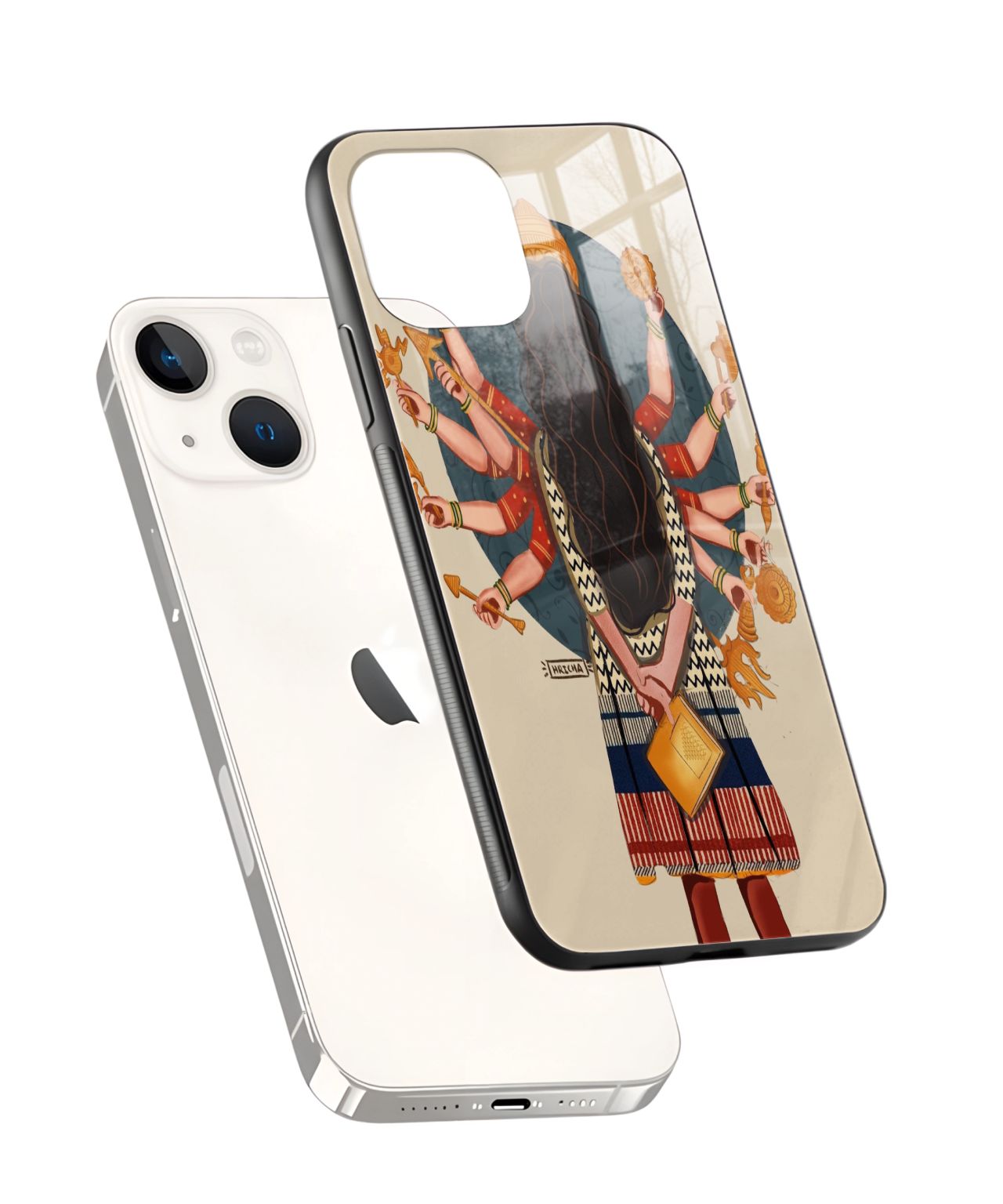 Devi Roop Glass Case & Cover 2