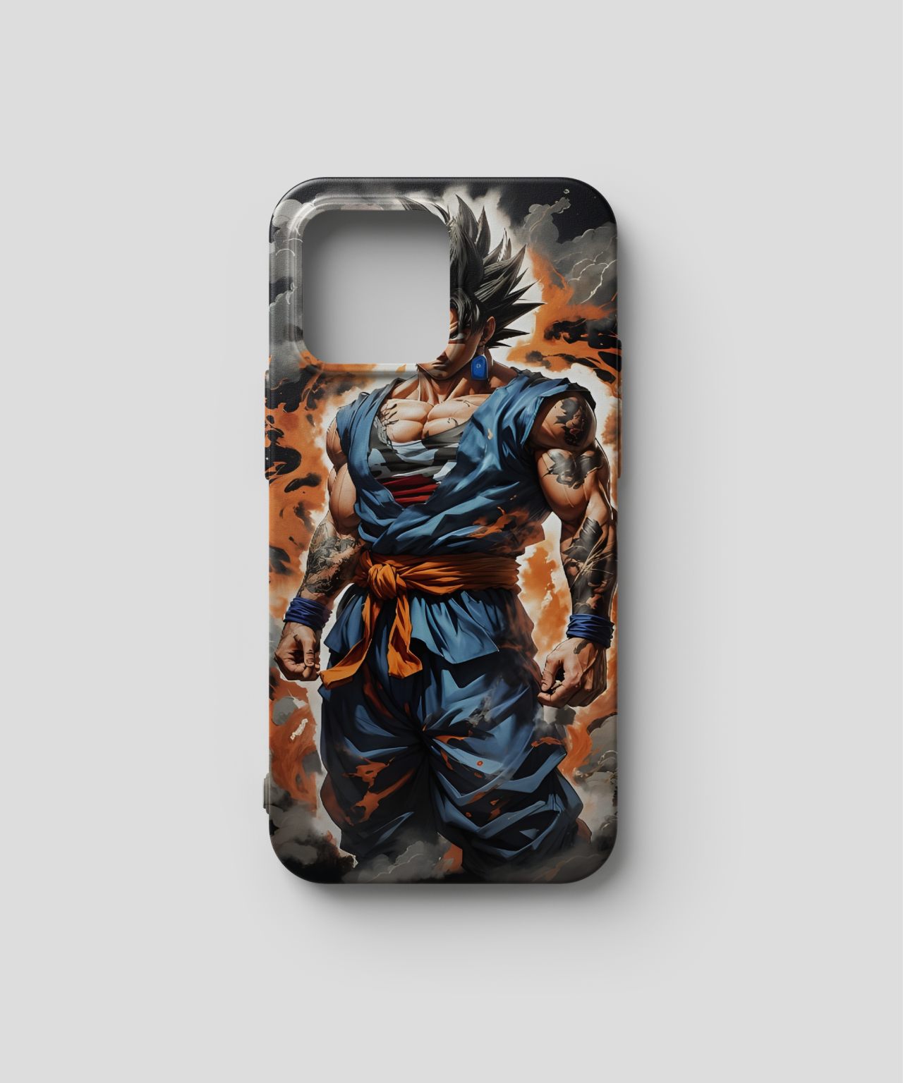 Dragon Ball Z Goku Under Thunder Mode Mobile Case 2