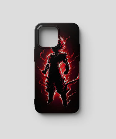Dragon Ball Z Goku in Fire Mode Mobile Case 2