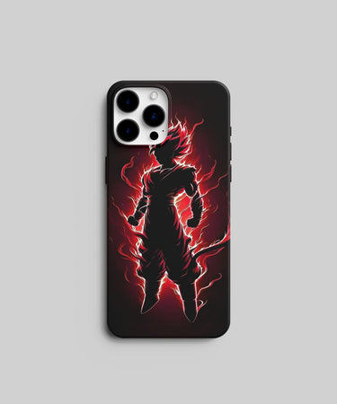 Dragon Ball Z Goku in Fire Mode Mobile Case 3