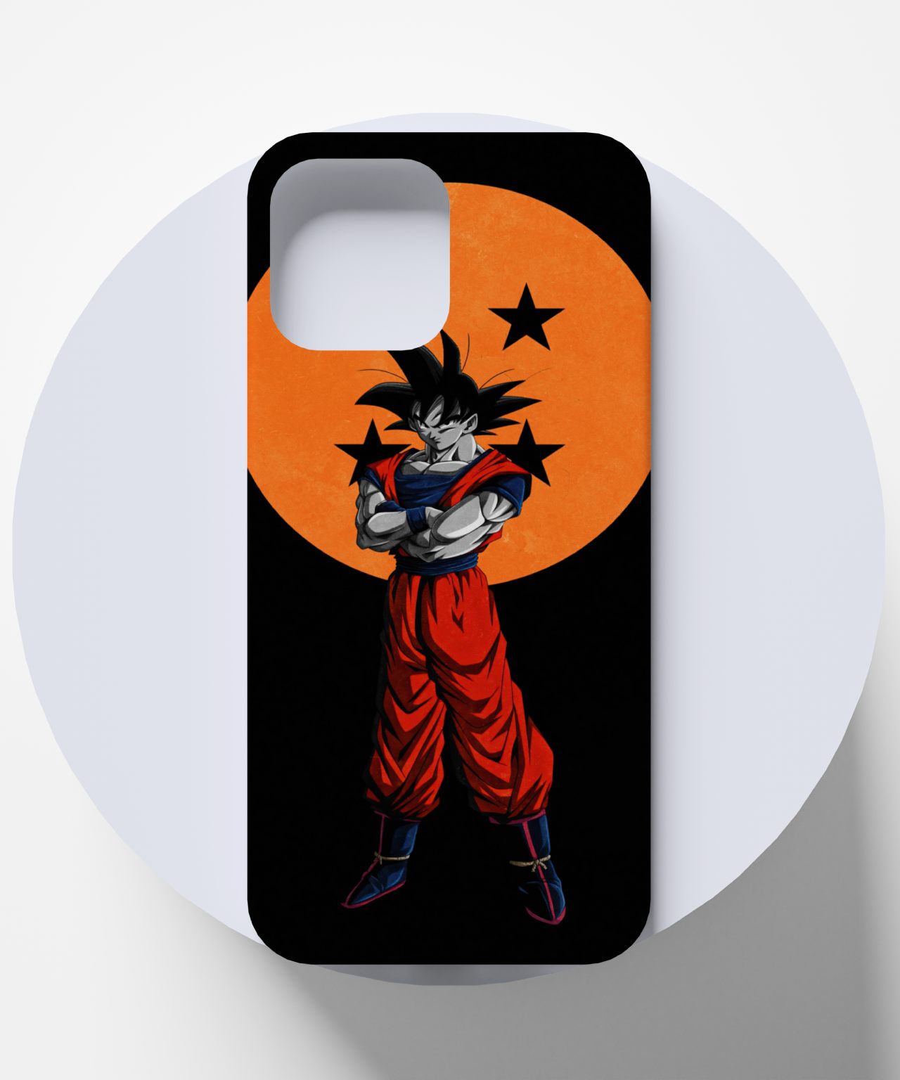 Dragon Ball Z Goku with Orange Circle Mobile Case 4