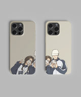 Duo Best Friends Girl and Boy Mobile Case 1