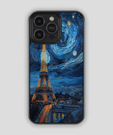 Eiffel Tower Starry Night Phone Case 1
