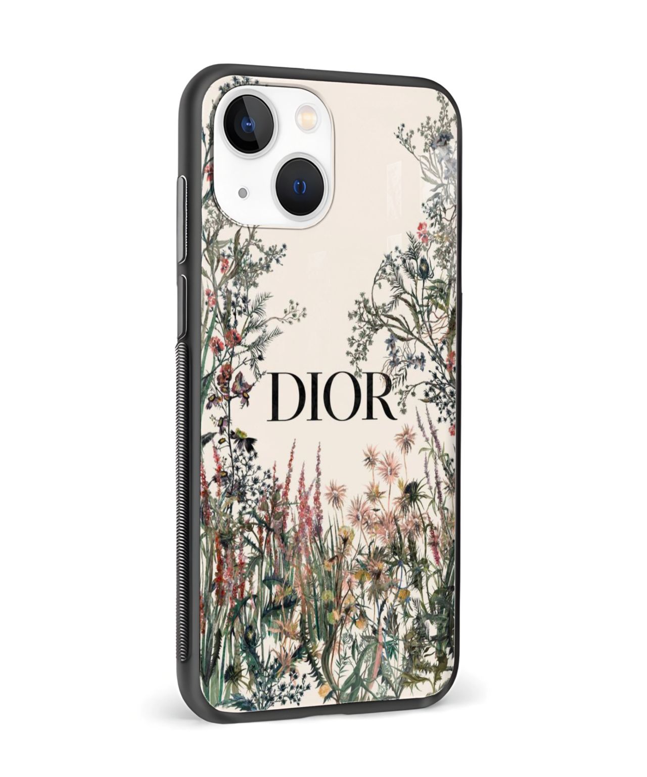 Elegant Floral Dior-Inspired Phone Case and Cover 4