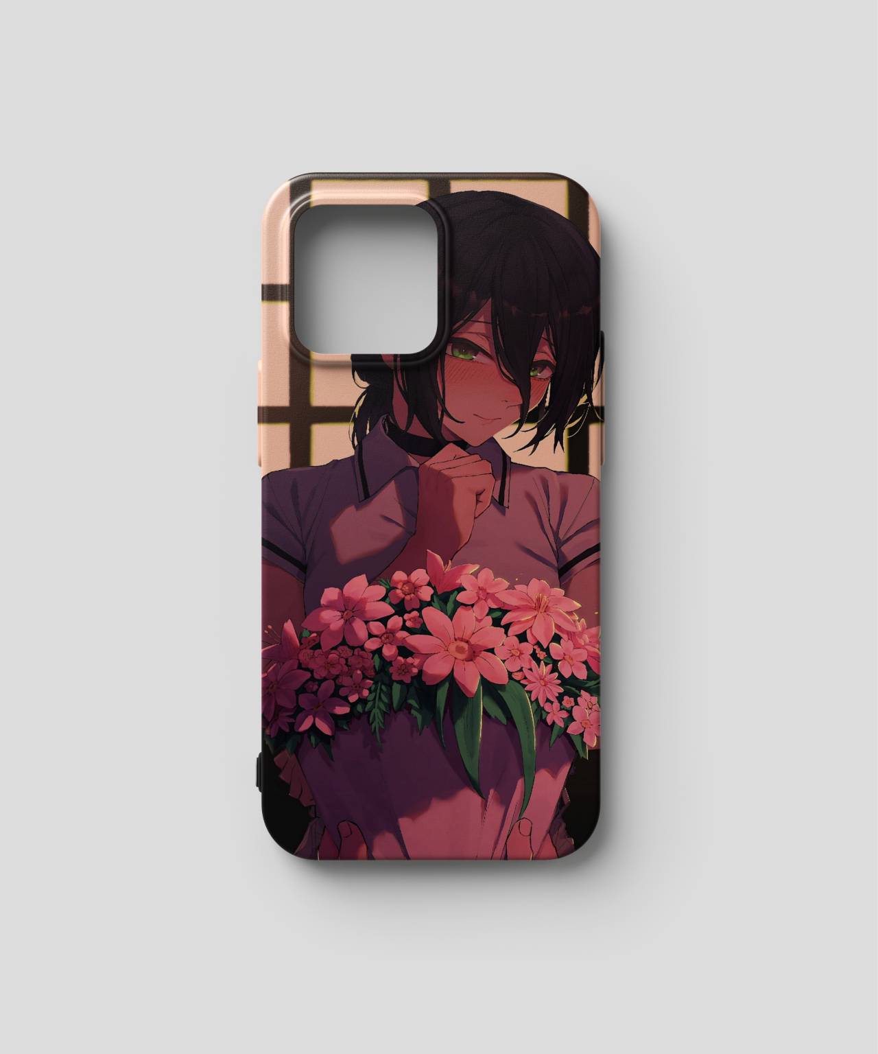 Elegant Floral Girl Mobile Case 3