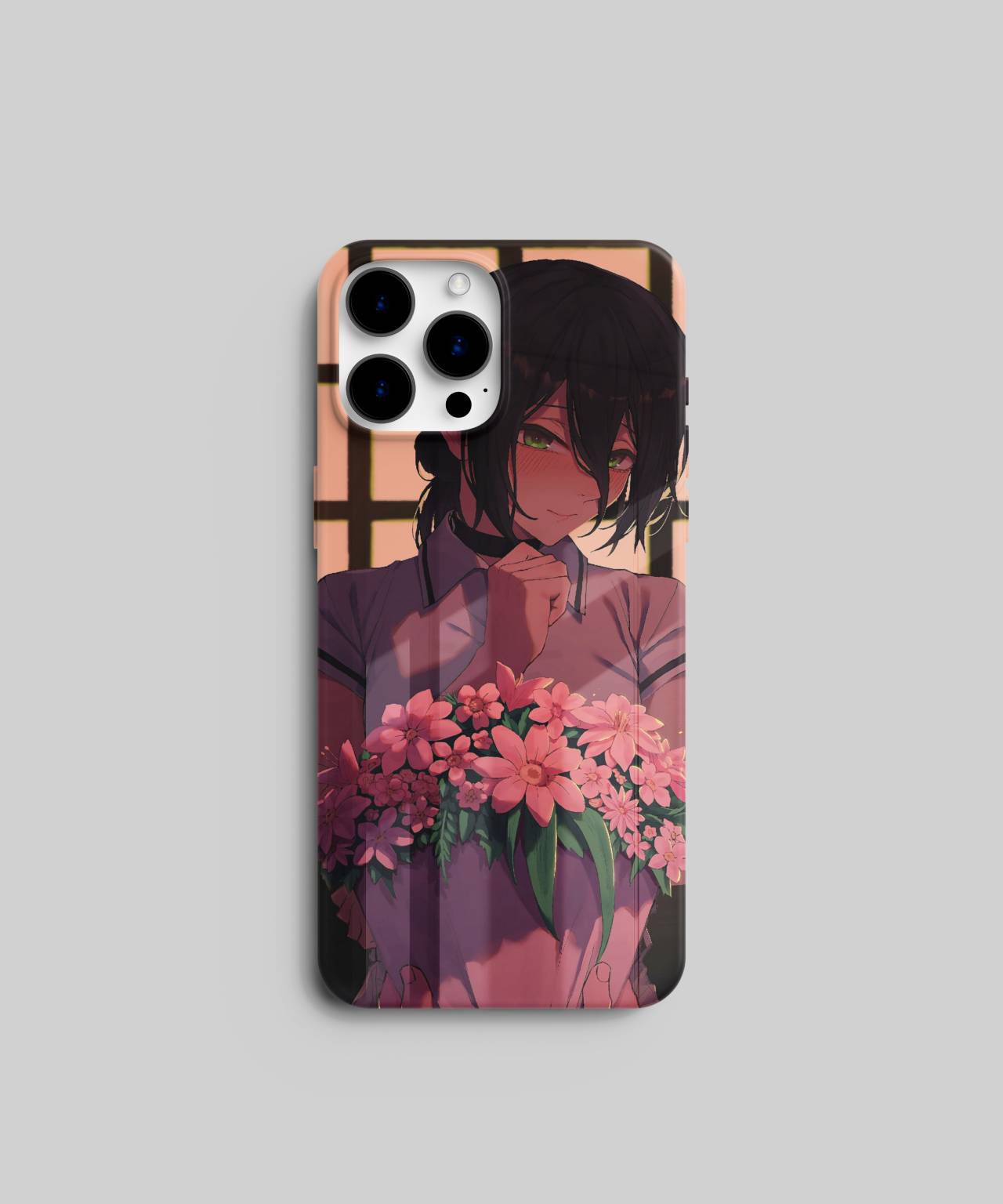 Elegant Floral Girl Mobile Case 7