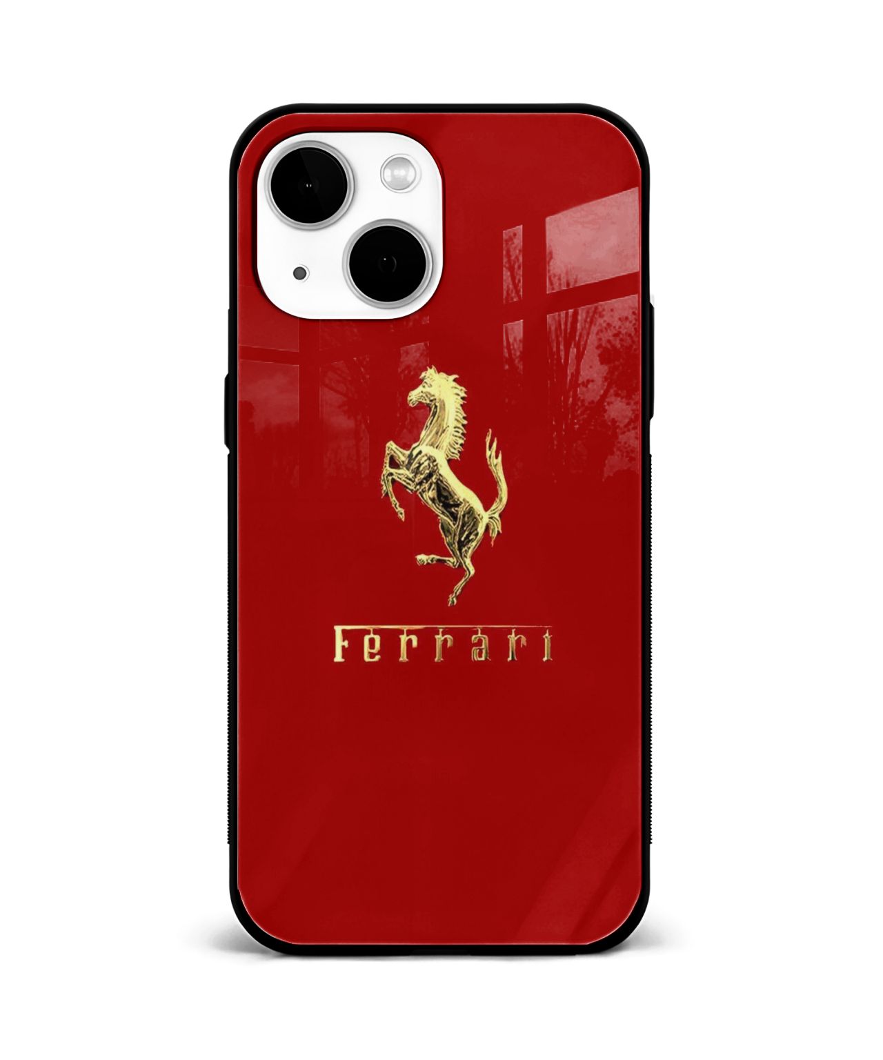 Elegant Red Ferrari Phone Case and Cover 1