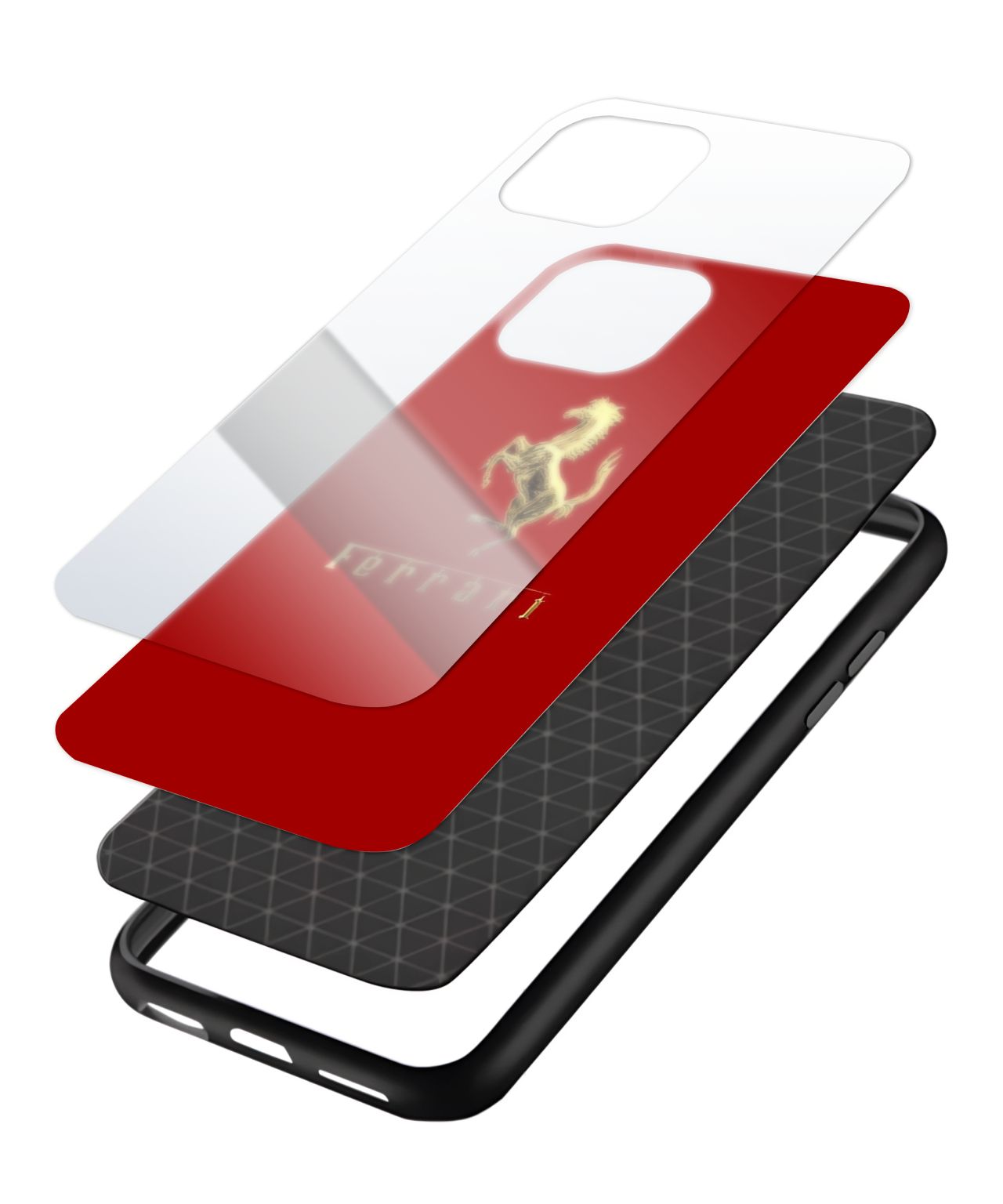 Elegant Red Ferrari Phone Case and Cover 3