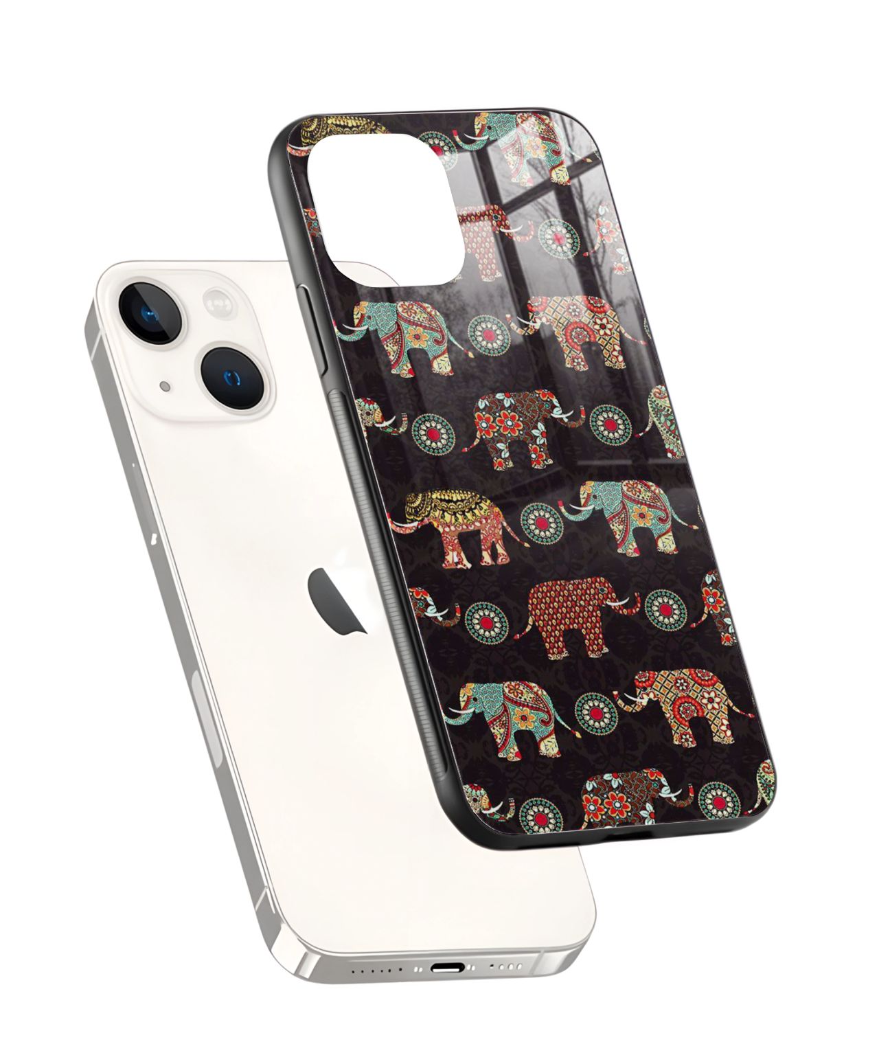 Elephant Carnival Print Case & Cover 2