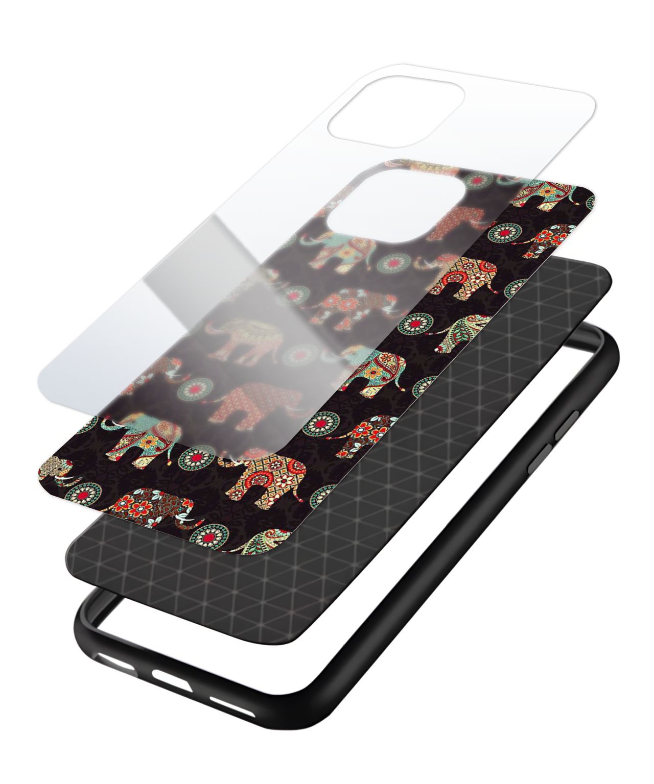 Elephant Carnival Print Case & Cover 3