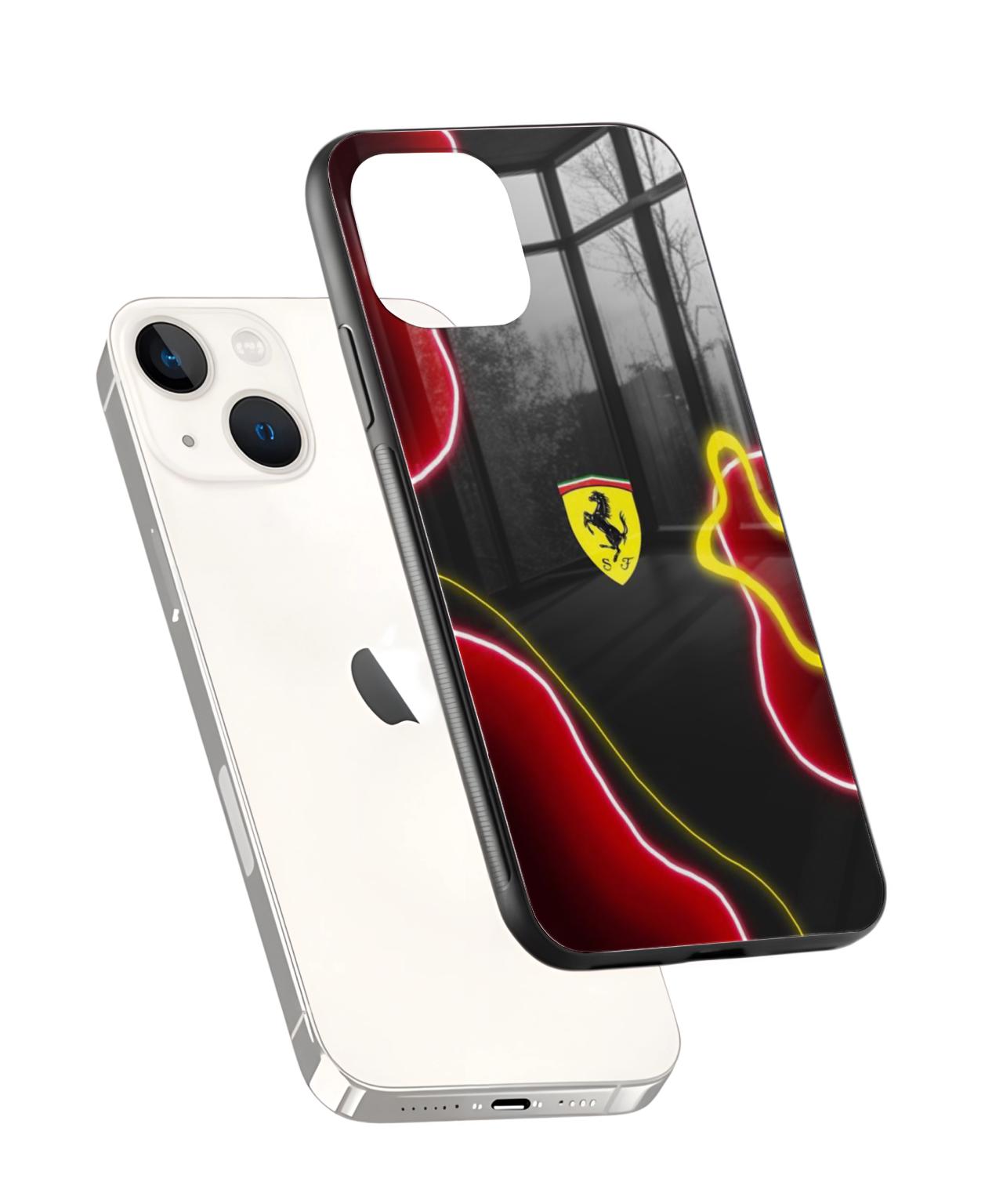 Ferrari Neon F1 Phone Case 2