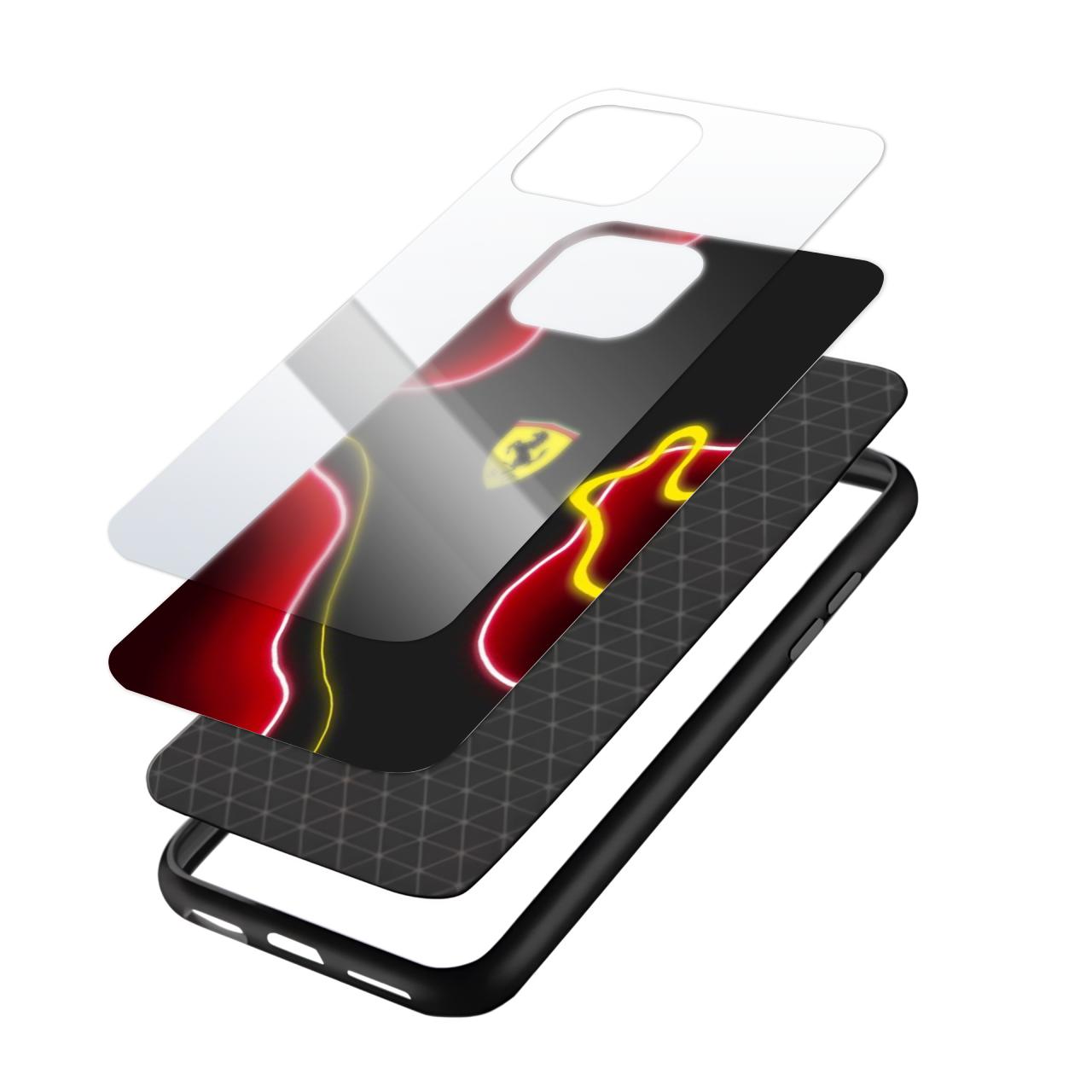 Ferrari Neon F1 Phone Case 3