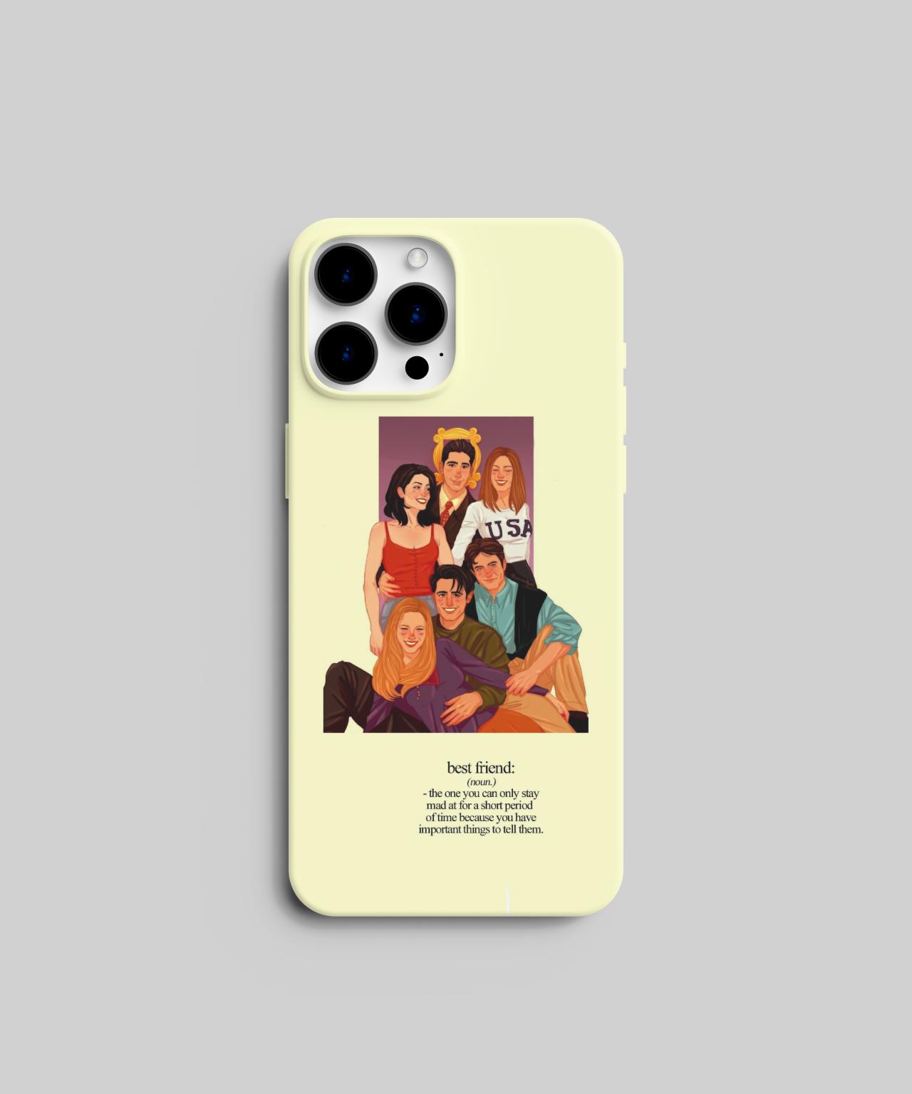 Friends Series Oil Paint Mobile Case 1