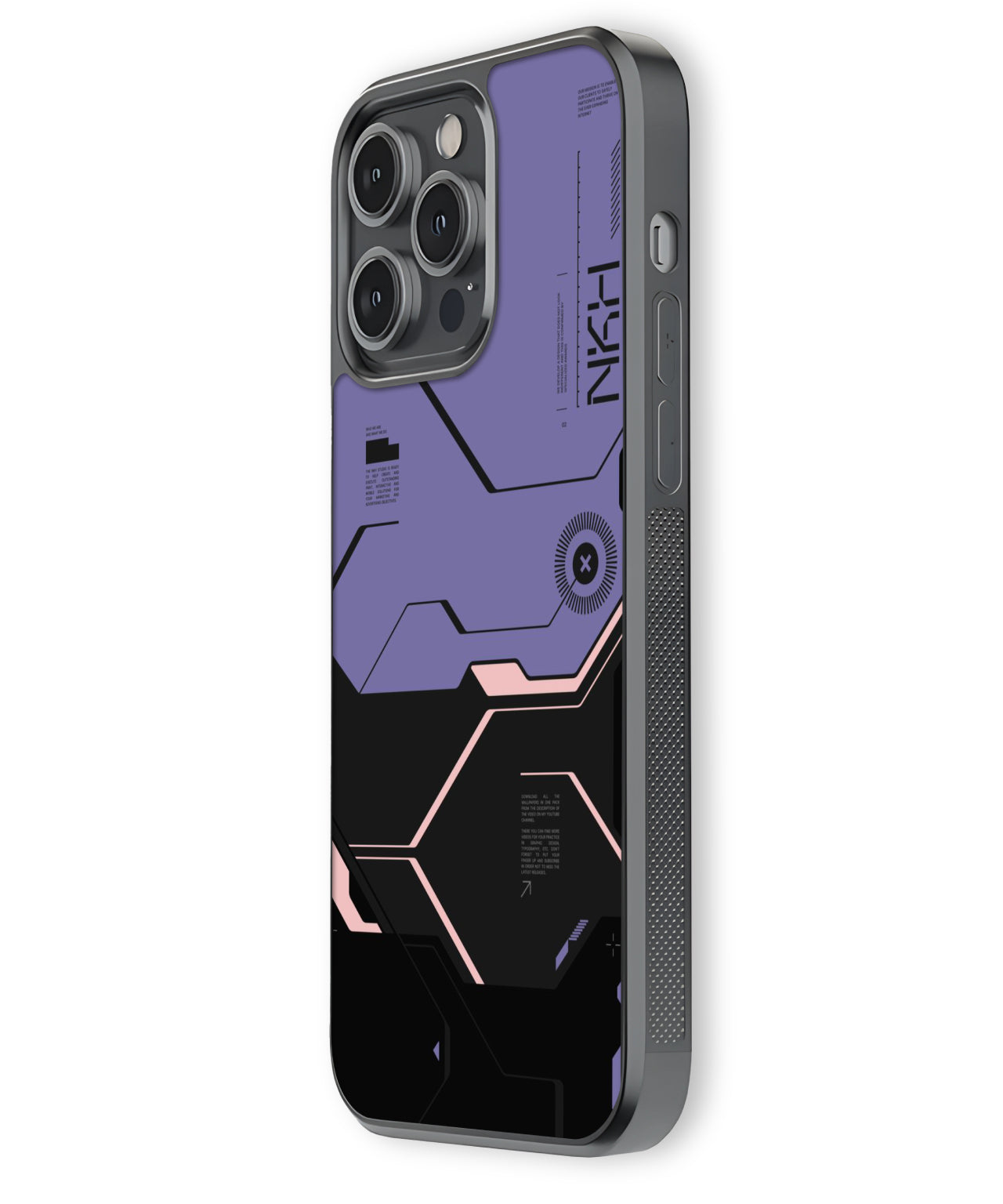 Full Metal Mobile Tech Circuit Cover Case – Bold, Futuristic Protection