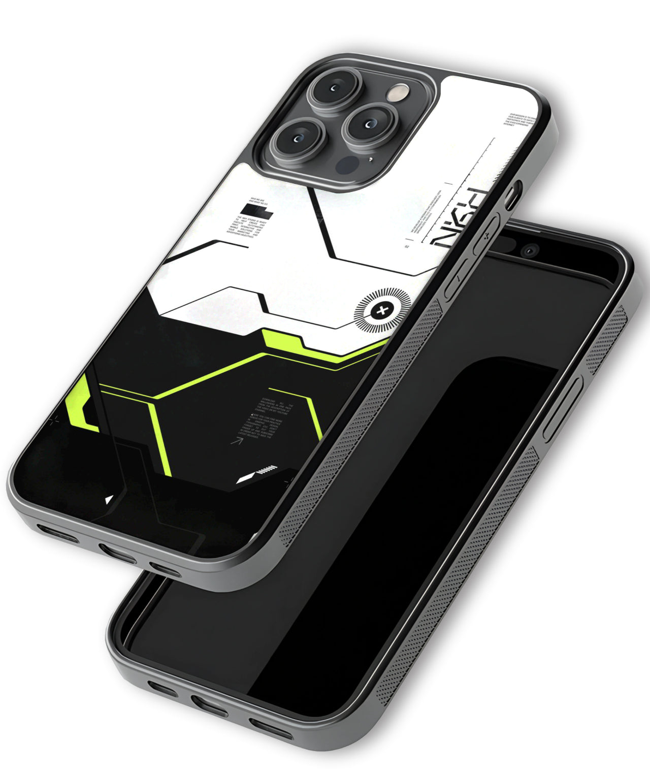 Full Metal Mobile Tech Circuit Cover Case – Bold, Futuristic Protection