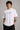 POPCASE Garden of Thoughts white oversized t shirt with colorful folk art floral bird back graphic print premium cotton streetwear