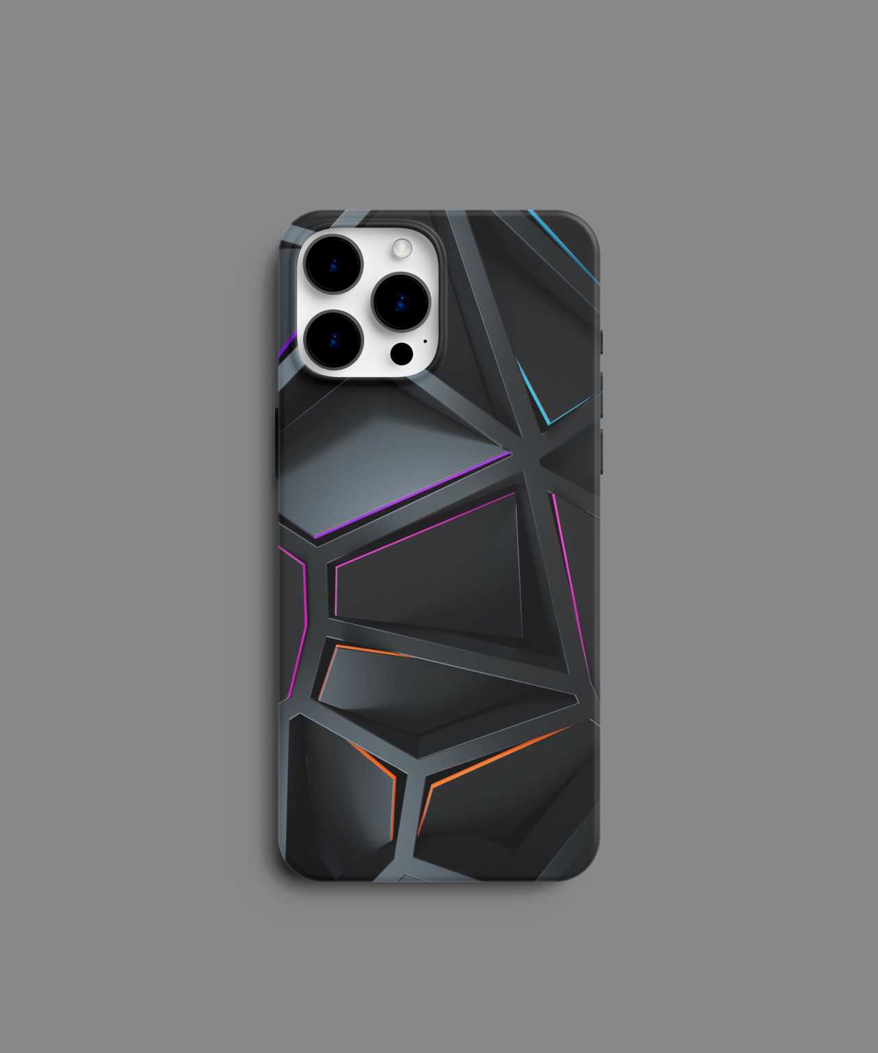 Geometric Noir Design Mobile Case - PopCase