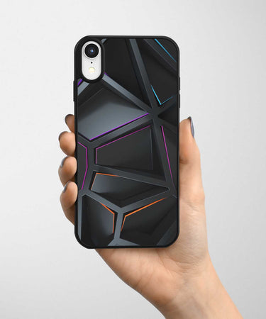 Geometric Noir Design Mobile Case - PopCase