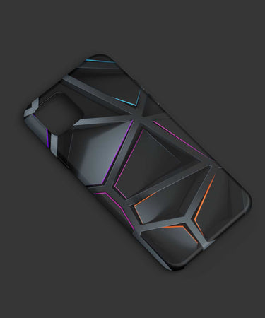 Geometric Noir Design Mobile Case - PopCase