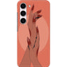 Girl with Wedding Mehndi Mobile Case for Samsung s24 1
