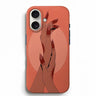 Girl with Wedding Mehndi Mobile Case for iphone 16 1