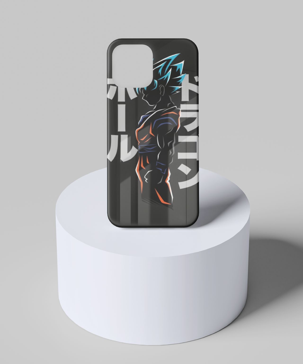 Goku Side Look Mobile Case7 glass