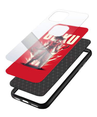 Goku Warrior Red Phone Case and Cover 3