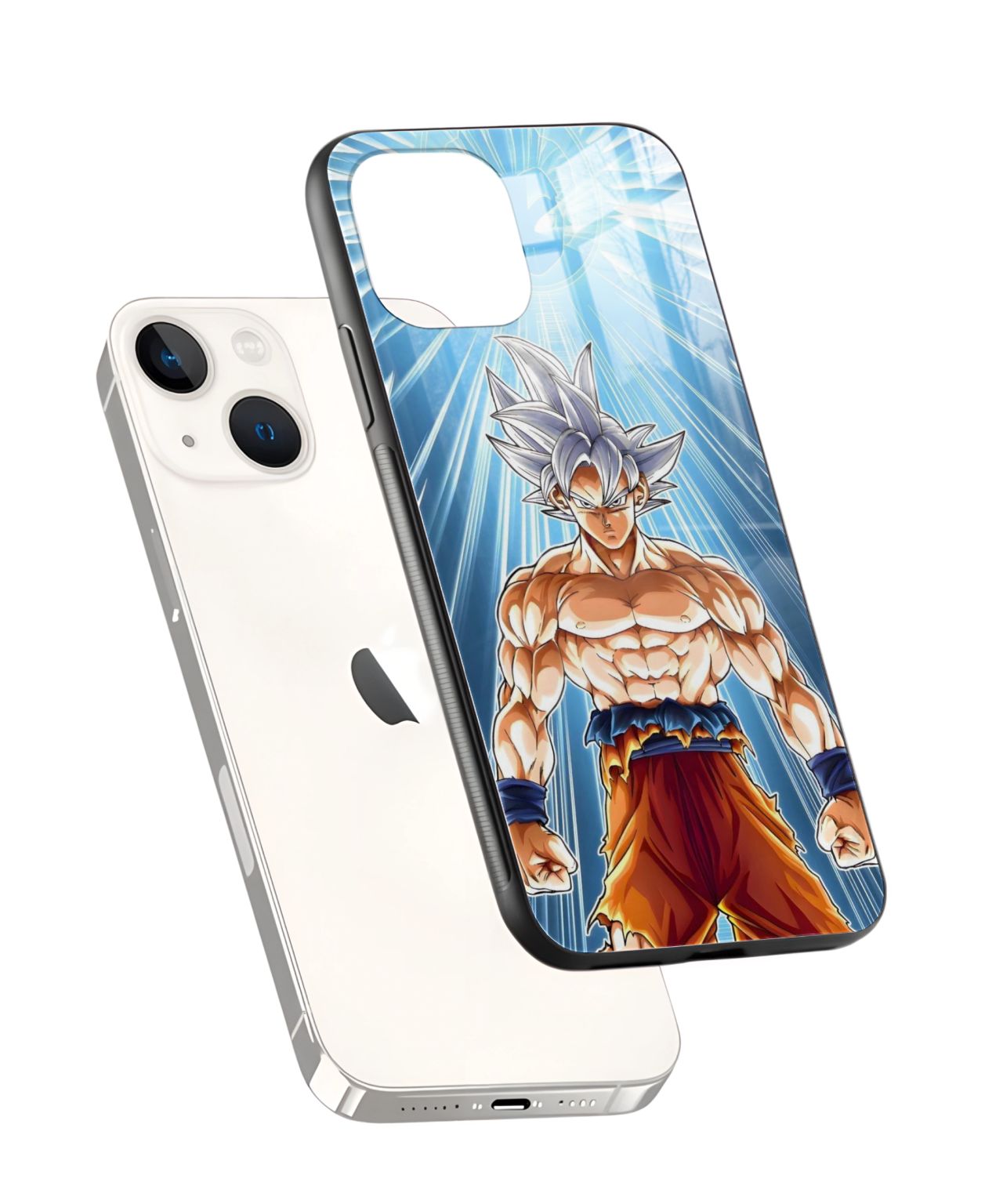 Goku’s Fiery Aura Phone Case and Cover 2