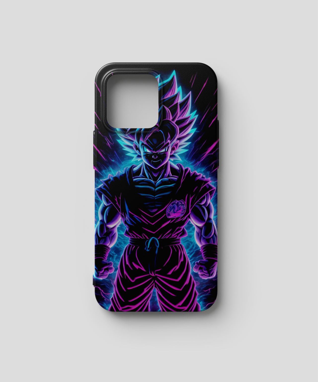 Goku with Dark Lighting Effect Mobile Case 2