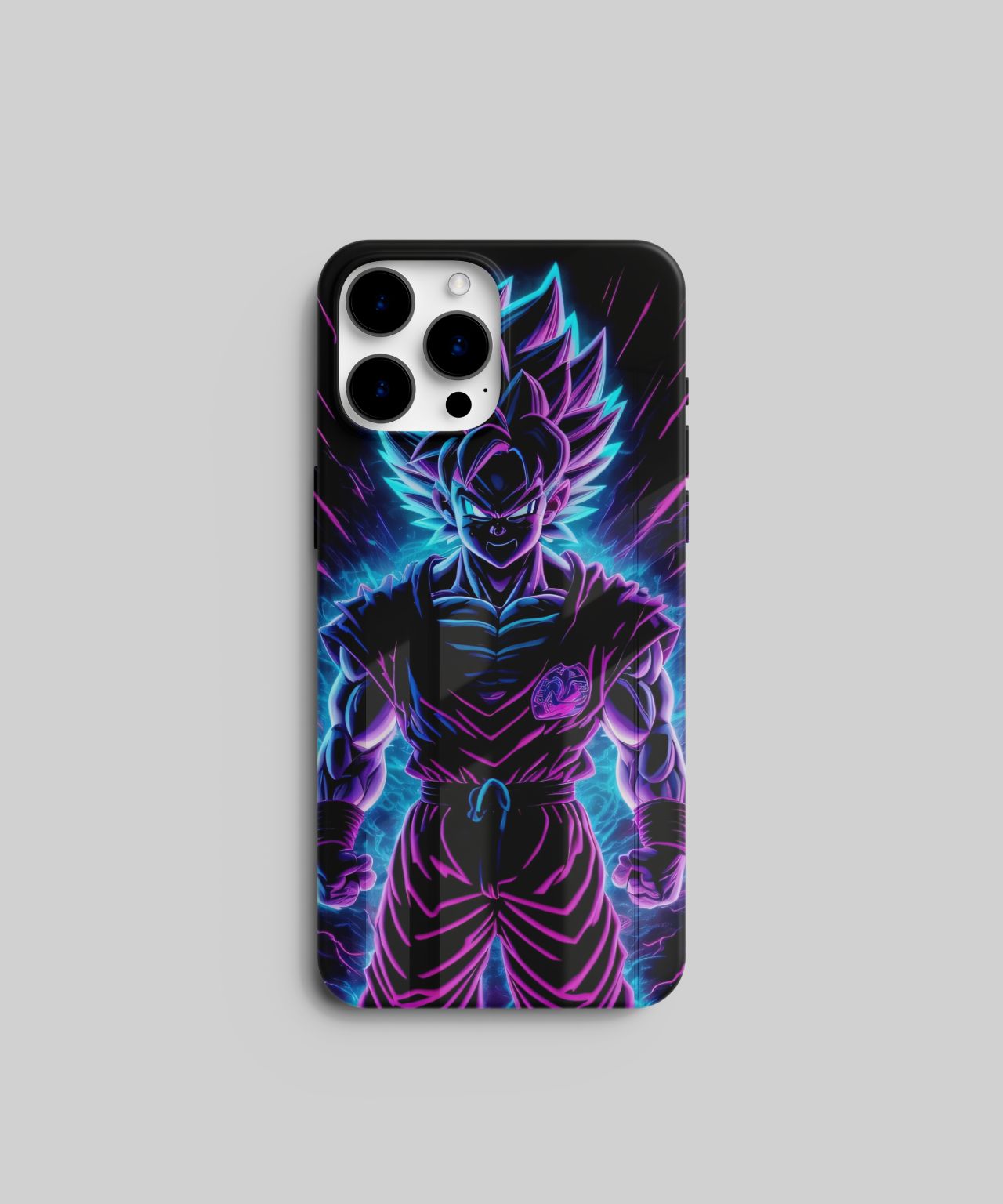 Goku with Dark Lighting Effect Mobile Case 6