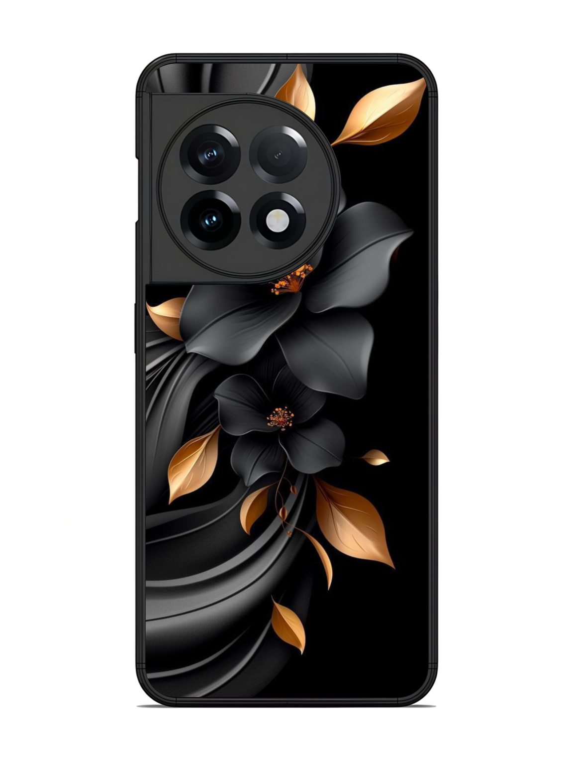 Golden Floral Phone Case for OnePlus 11R 1