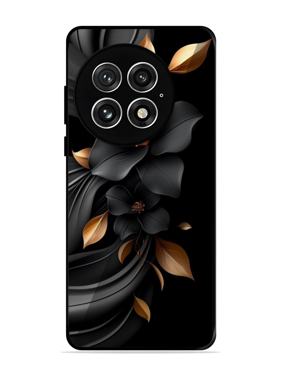 Golden Floral Phone Case for OnePlus 13 1