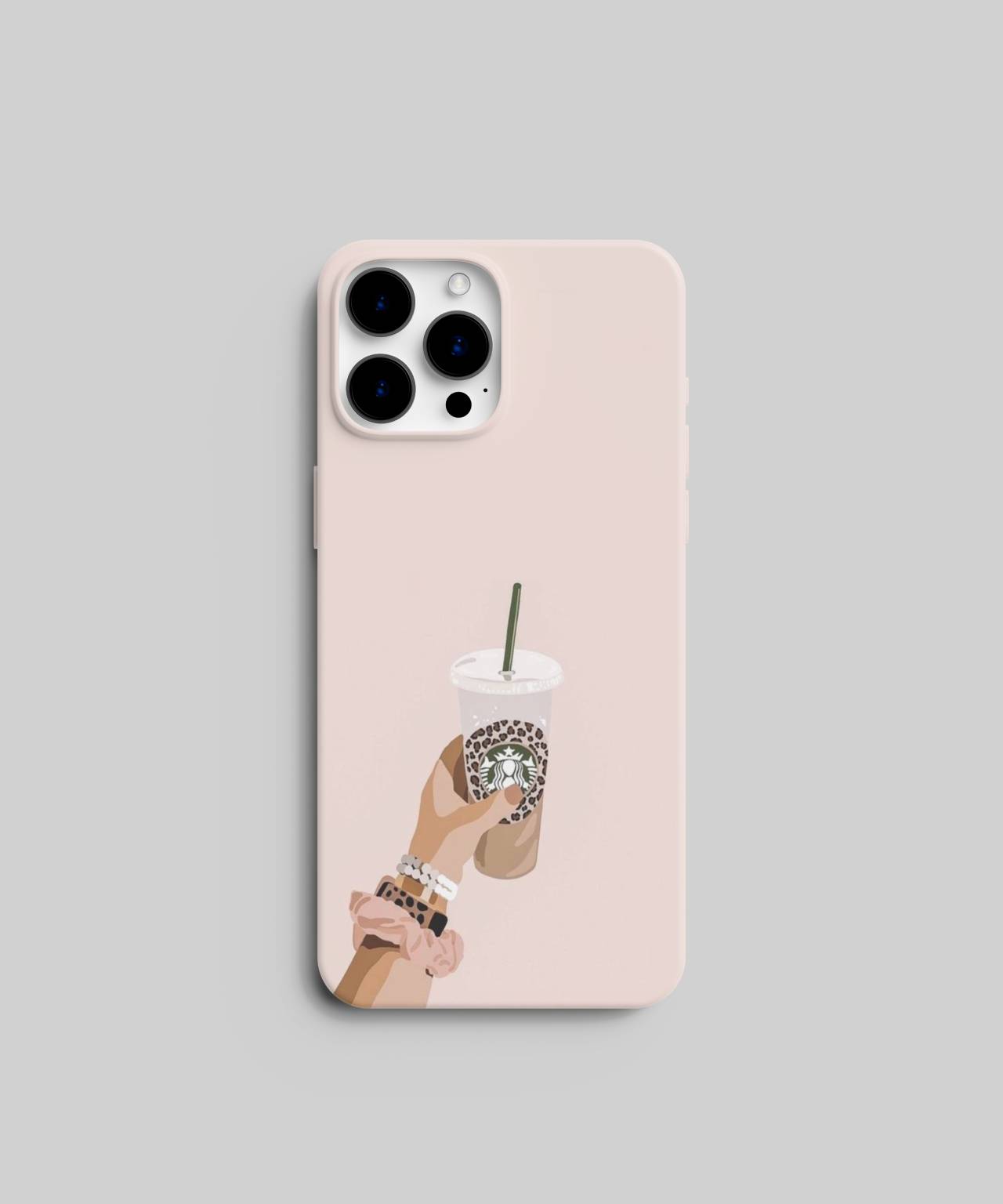 Hand with Starbucks Cup Mobile Case 1