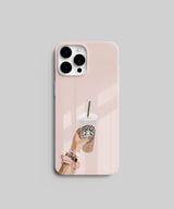 Hand with Starbucks Cup Mobile Case 7