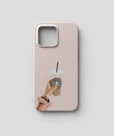 Hand with Starbucks Cup Mobile Case 3