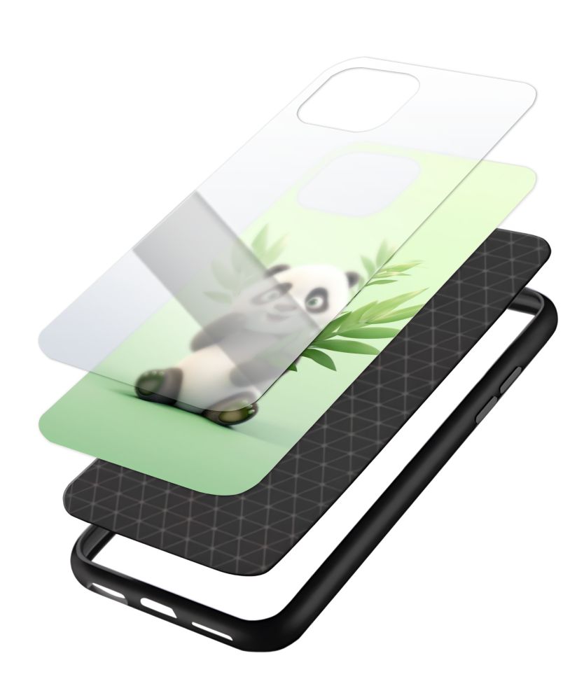 Happy Panda with Bamboo Phone Case 3