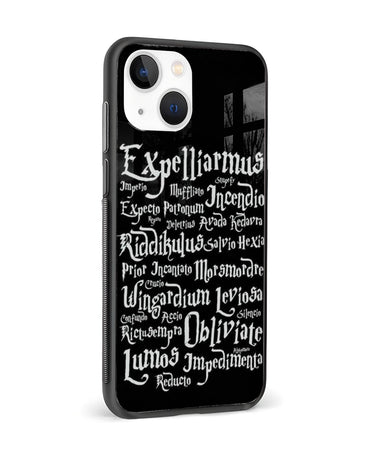Harry Potter Spells Black Mobile Case 4