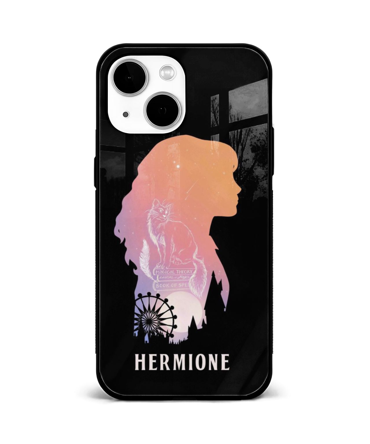 Hermione Granger Silhouette Mobile Case 1